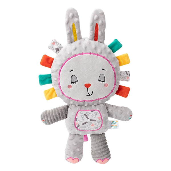 Hase | Weiches Baby-Rassel-Tier-Plüschtier für Kinder
