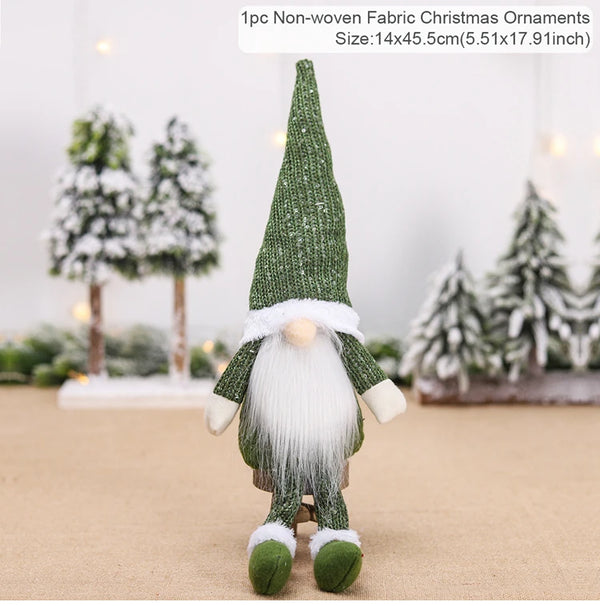 Fröhliche Doll | Weihnachtsdoll für kreatives Spielen von Kindern