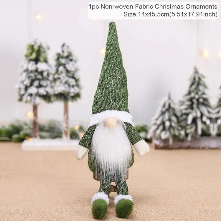Fröhliche Doll | Weihnachtsdoll für kreatives Spielen von Kindern