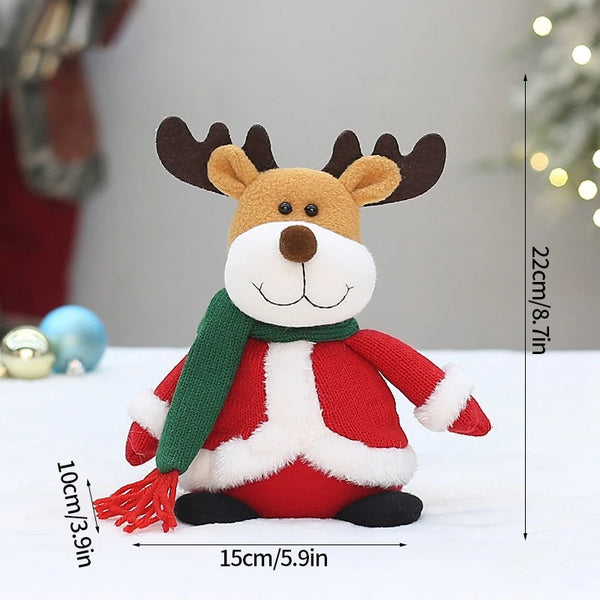 Weihnachtspuppenspielzeug für Kinder | 3er-Bündel