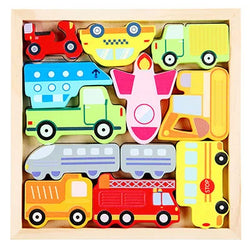 TrafficVeggie | 3 Bündel Vorm Puzzel Speelgoed