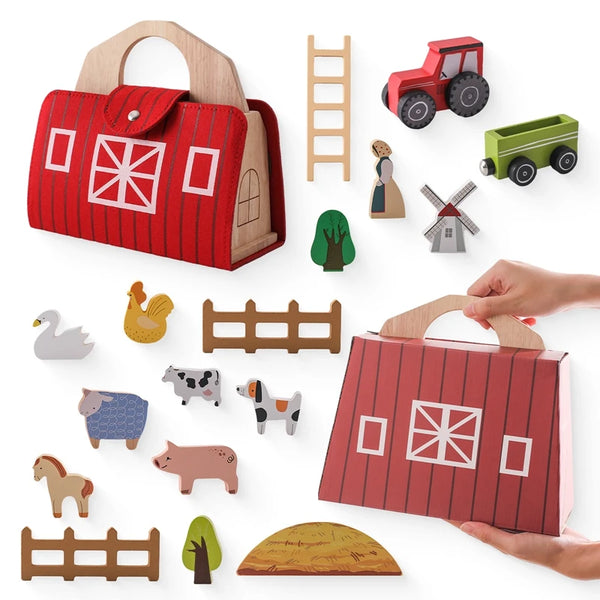 Holzklötze Spielzeug | Montessori Stapel- und Balancespielzeug für Kinder