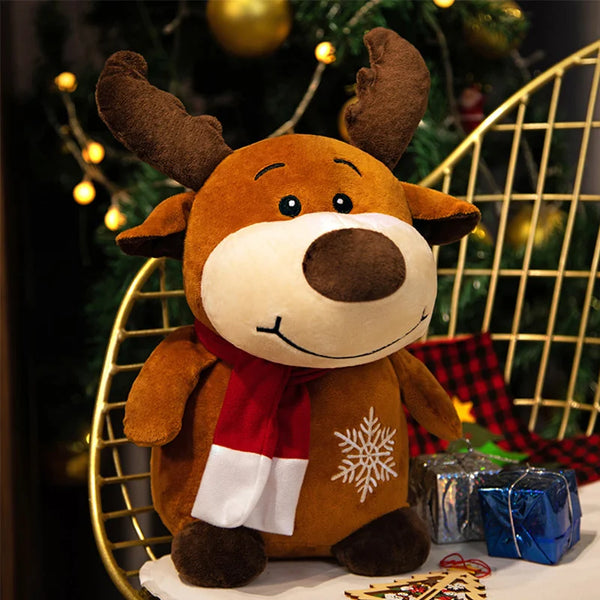 Weihnachtsfreunde Plüschtier-Set für Kinder | Set aus 2