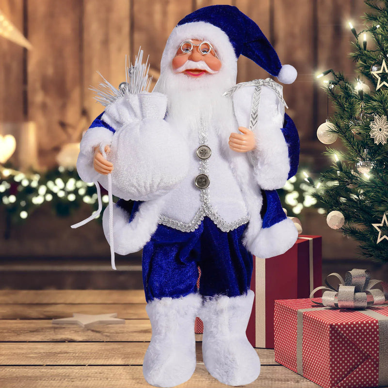 Feiertags-Weihnachtsmann | Weiches Plüsch-Weihnachtsspielzeug für Kinder