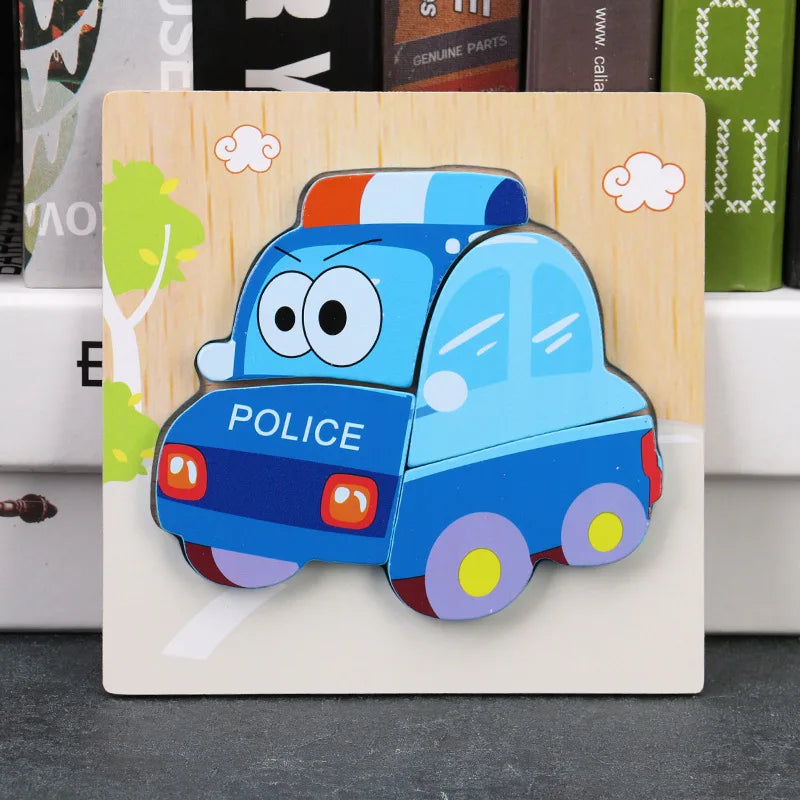 HeroWings | 3 Bündel Hölzerne Puzzles für Kinder