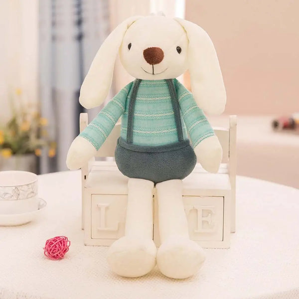 Hoppy Charm | Süßes Kaninchenpüppchen Weiches Plüschtier für Kinder