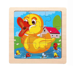 Kreatives Lern-Holzpuzzle | 2er-Bündel