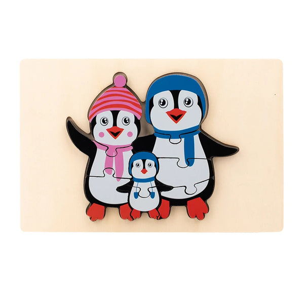 Tierabenteuer Puzzle-Set | 3er-Bundle