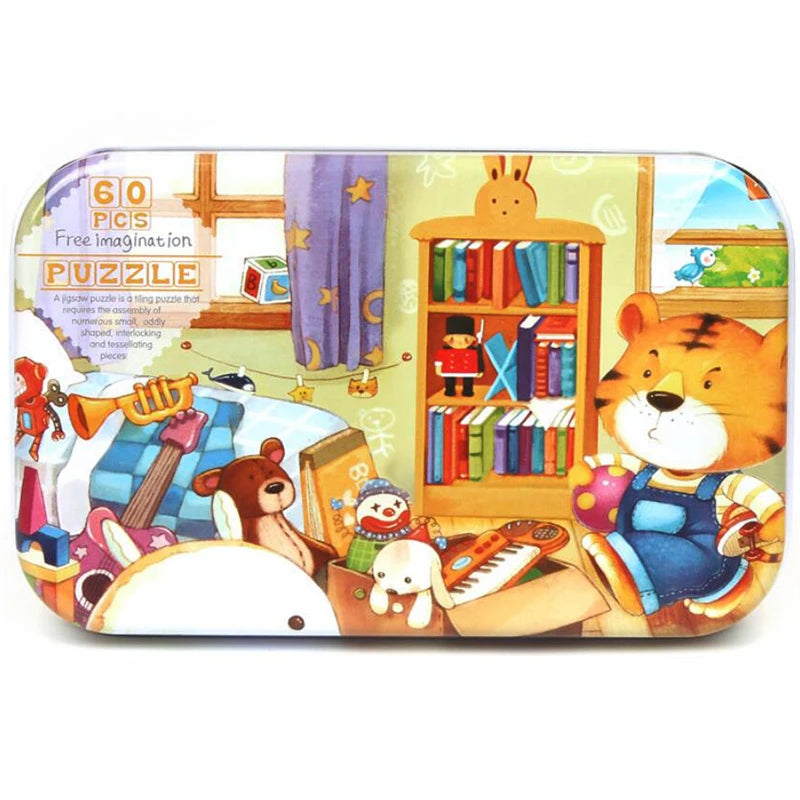 Spielzeit Frühe Lernpuzzle für Kinder | Set von 3