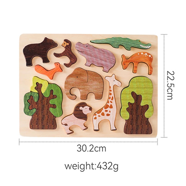 Waldpuzzle | Kreatives Spielzeug für Kinder