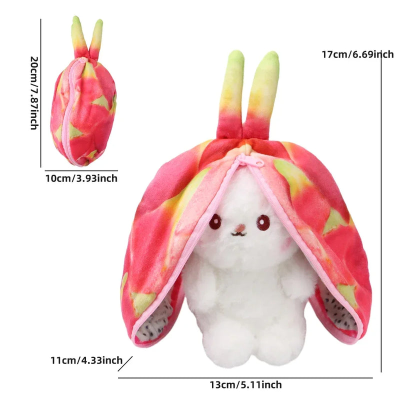 Pitaya-Hase | Gefülltes Obstkaninchen-Spielzeug für Kinder