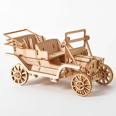 Oldtimer | Pädagogisches Holzpuzzle für Kinder