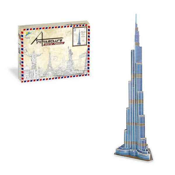 Burj Khalifa | Lernpuzzle zum Bauen für Kinder