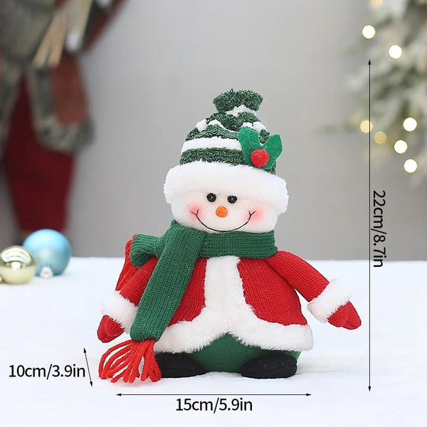 Schneemann | Weihnachtspuppen Spielzeug für Kinder