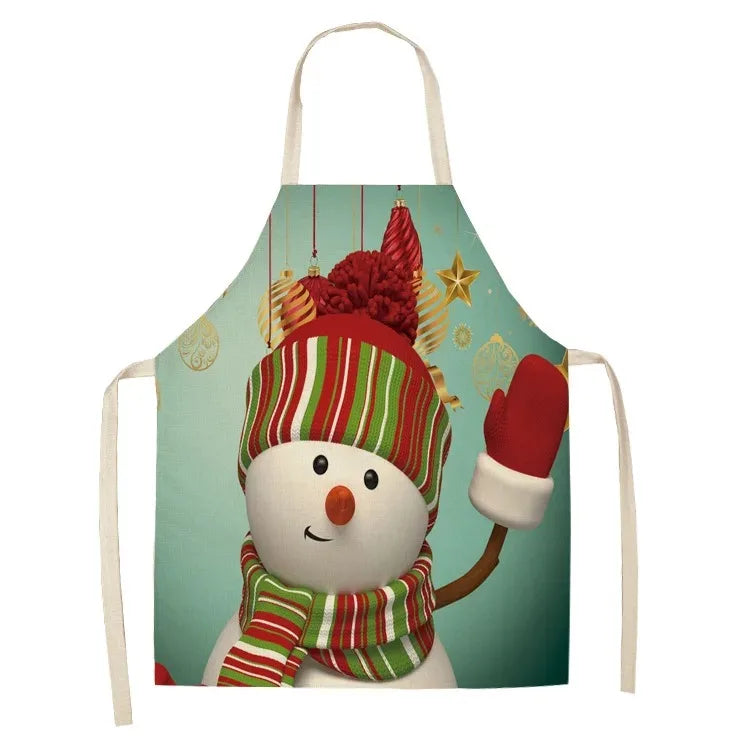 Weihnachtsrentier Schürze für Kinder | 3er-Pack