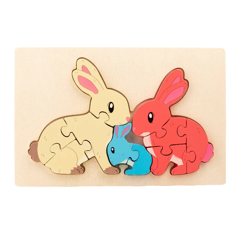 Tierabenteuer Puzzle-Set | 3er-Bundle