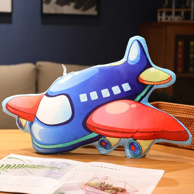 Flugzeug | Plüsch Cartoon-Fahrzeug Spielzeug für Kinder