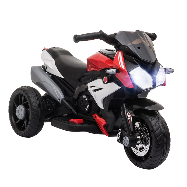 Geschwindigkeitsdämon | Elektrisches Motorrad mit Musik und Hupe für Kinder