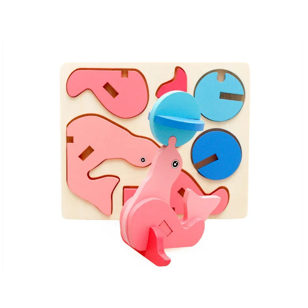 Abenteuer-Tier-Puzzle-Kollektion | Bundle aus 2