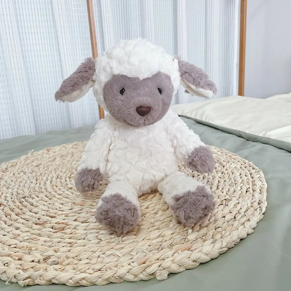 Wolliger Freund | Weiches Flauschiges Schaf Kuscheltier für Kinder