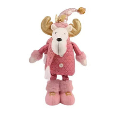 Elch | Weihnachts-Plüschpuppe für Kinder