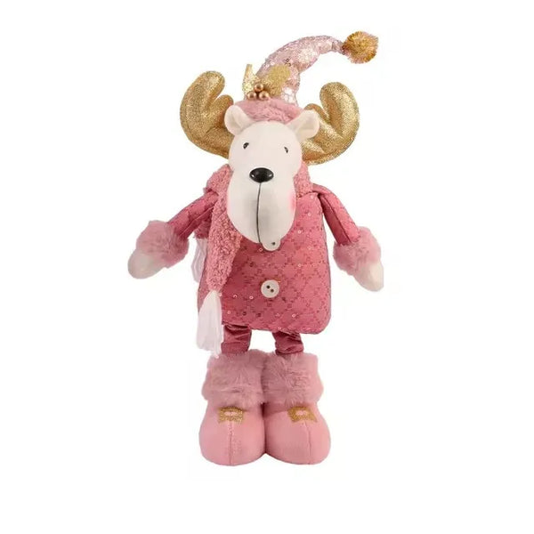 Elch | Weihnachts-Plüschpuppe für Kinder