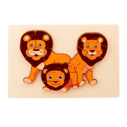 Tierabenteuer Puzzle-Set | 3er-Bundle