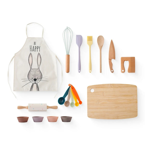 KiddoKitchen | 3 Bündel Küchenutensilien aus Holz