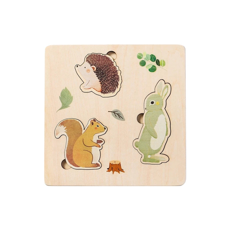 LittleForest | Holzmuster Zuordnungspuzzle