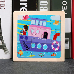 MarineVoyage | Cartoon Puzzle aus Holz