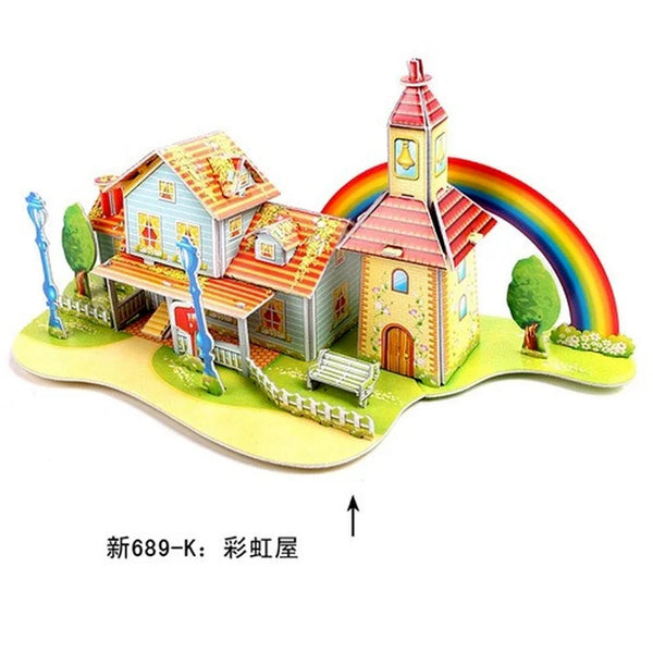 DreamlandDwellings | Baupapier-Puzzle