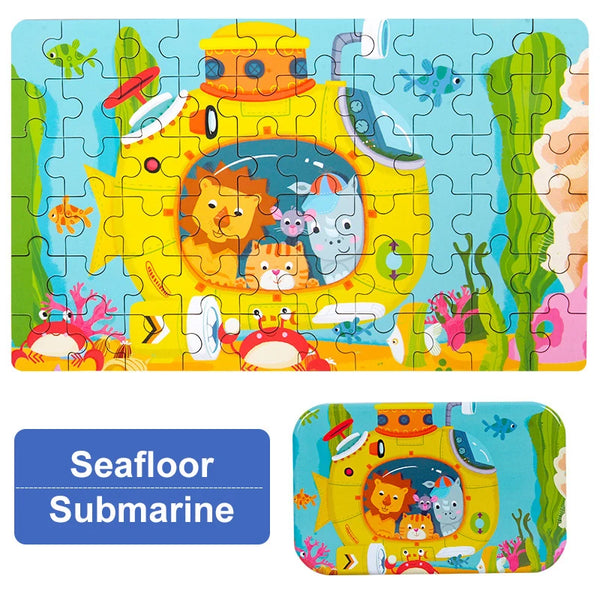 Entdeckung Frühe Lernpuzzle für Kinder | Set von 3