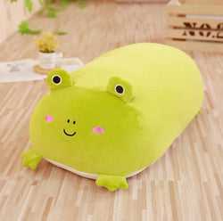 Frosch | Weiches Plüsch-Cartoon-Stofftier für Kinder