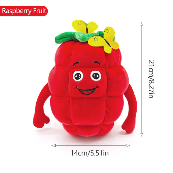 Raspberry | Frucht-Simulationsplüschspielzeug für Kinder