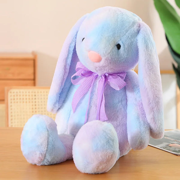 Lila Hase | Niedliche Kuscheltiere Plüschpuppe für Kinder