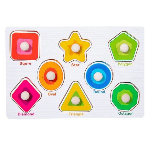 Montessori Holzpuzzle | Formen