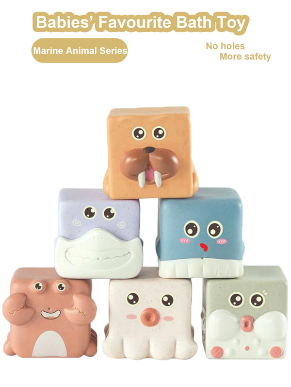 MarineAnimals | Soft Vinyl Badespielzeug Set