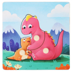 DinoZoom | Puzzlebrett Aus Holz