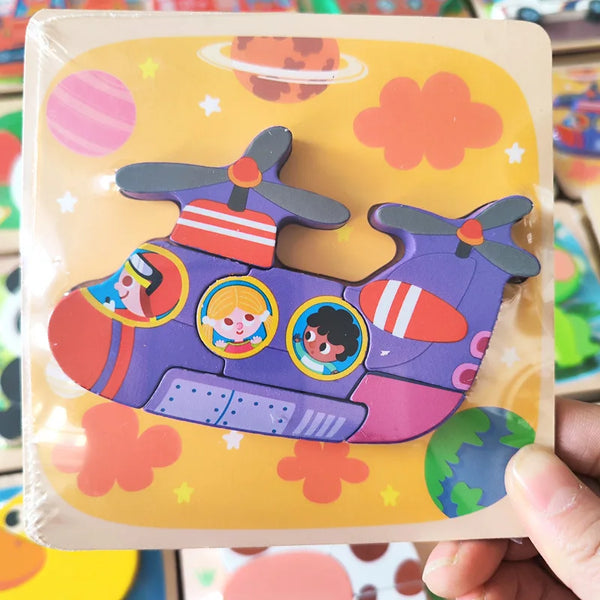 Lernspaß Puzzle-Set | 3er-Bundle