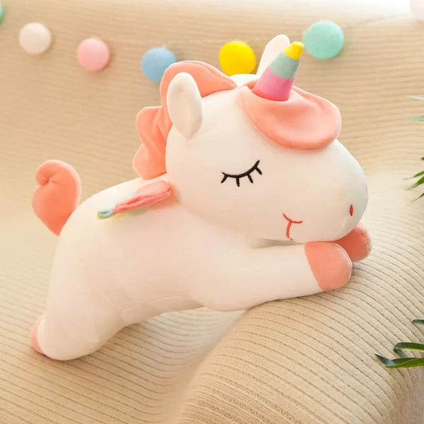 LuckyCharm | 2 Bündel Einhorn Plüschtier