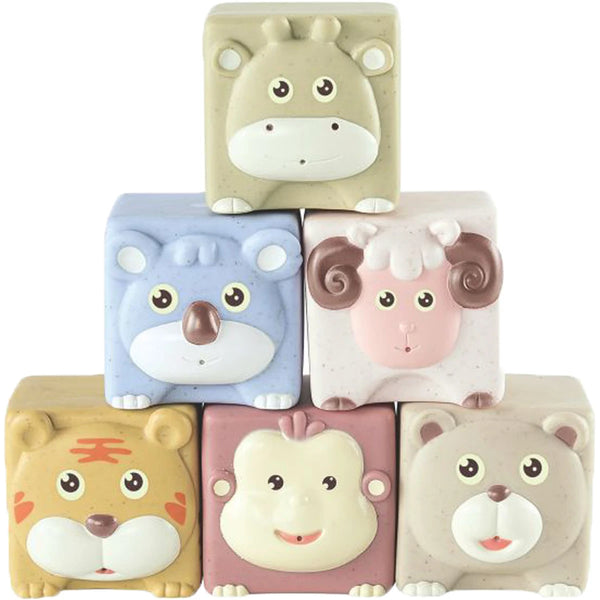 LandAnimals | Soft Vinyl Badespielzeug Set