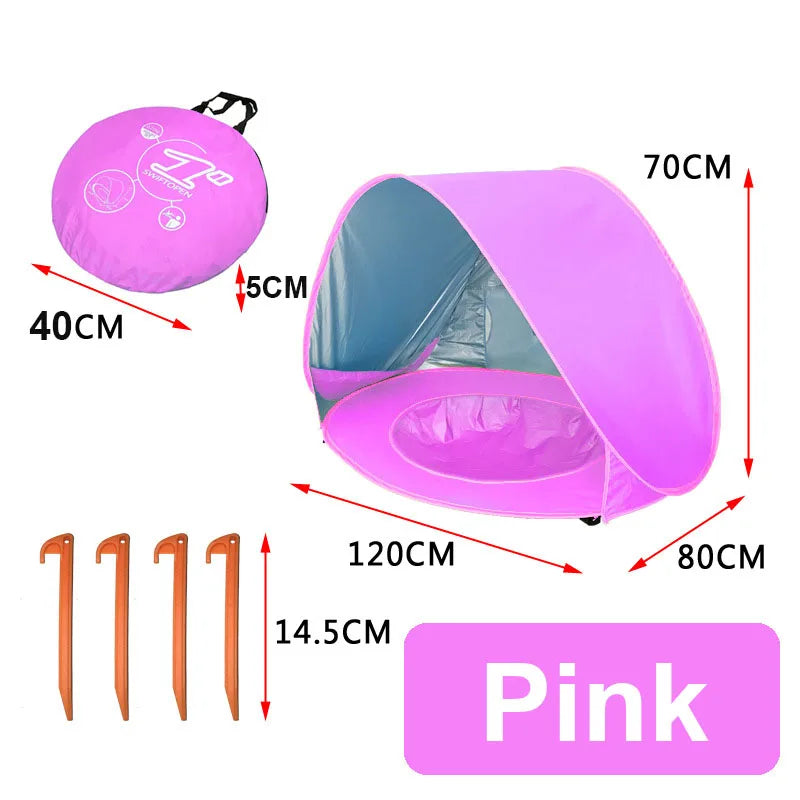 PinkOasis | Baby Strandzelt Schatten