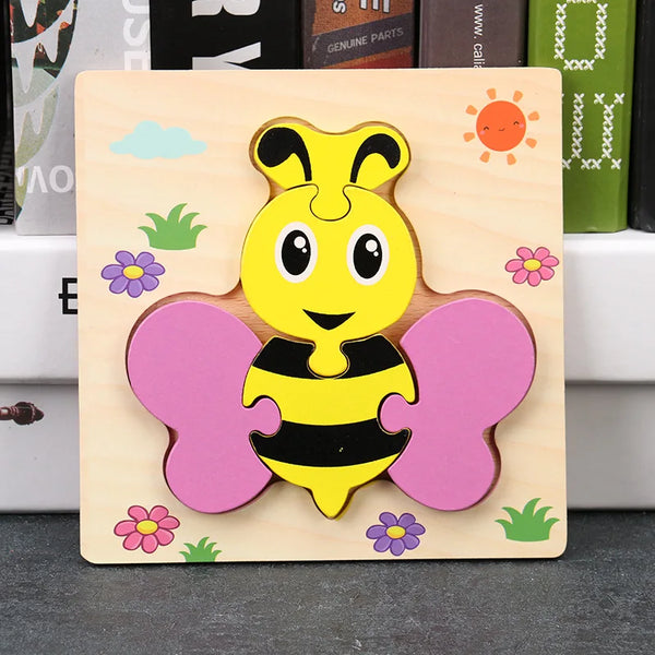 BuzzFun | Hölzerne Puzzles für Kinder