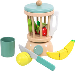 Obstmixer-Set | Holz-Küchenspielzeug für Kinder