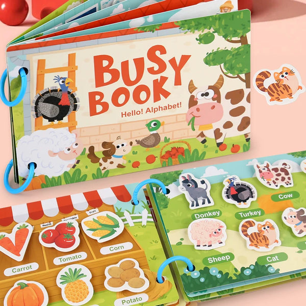 LetterLand | Interaktives Montessori Ruhebuch