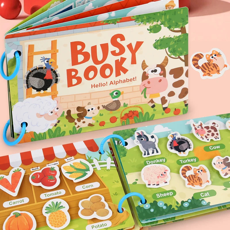 LetterLand | Interaktives Montessori Ruhebuch