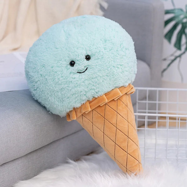 Beerenfreude | Eiscreme-Plüschspielzeug für Kinder