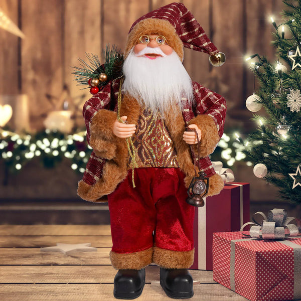 Sonniger Weihnachtsmann Soft-Spielzeug für Kinder | Bundle von 3