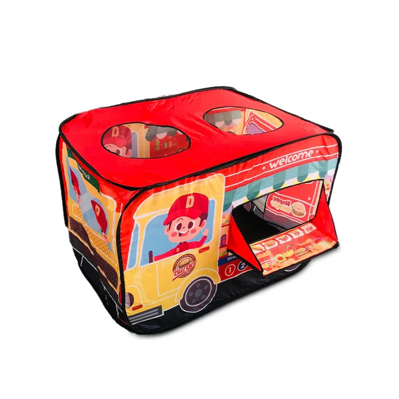 TastyTravels | 3 Bündel Autozelt für Kinder