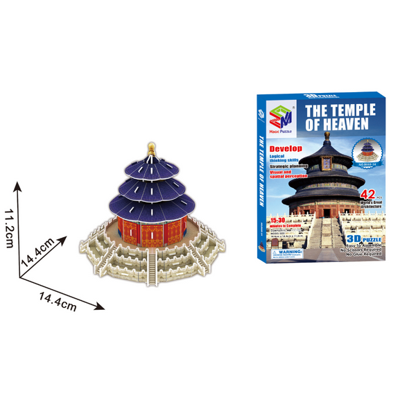 TempleofTranquility | Ikonische Architekturmodelle